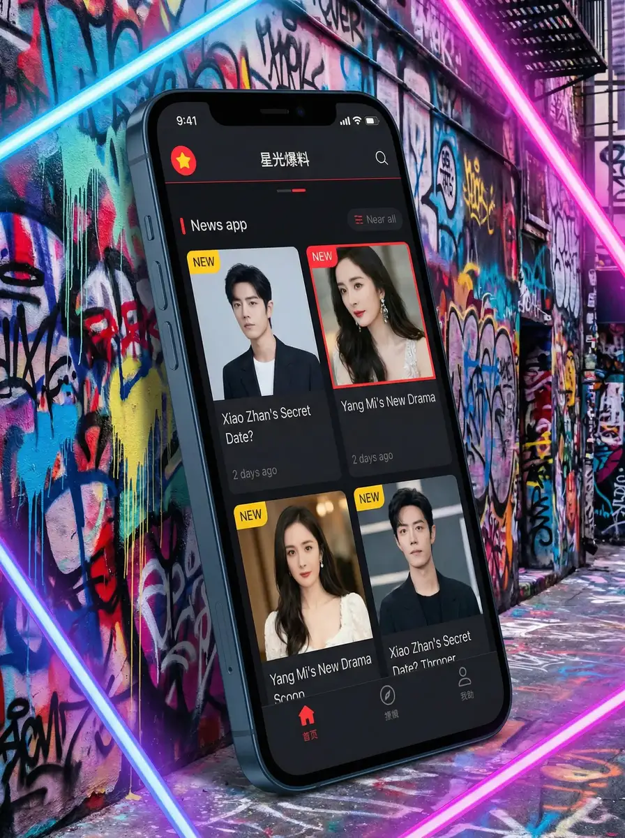 51吃瓜 APP界面展示 - 掌上吃瓜神器
